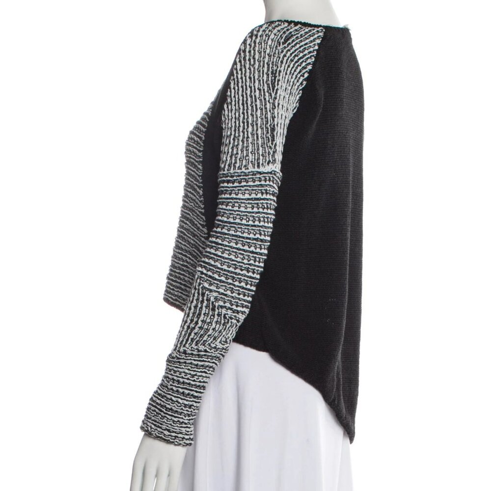 HELMUT LANG Asymmetrical SWEATER SZ M - Picture 2 of 4